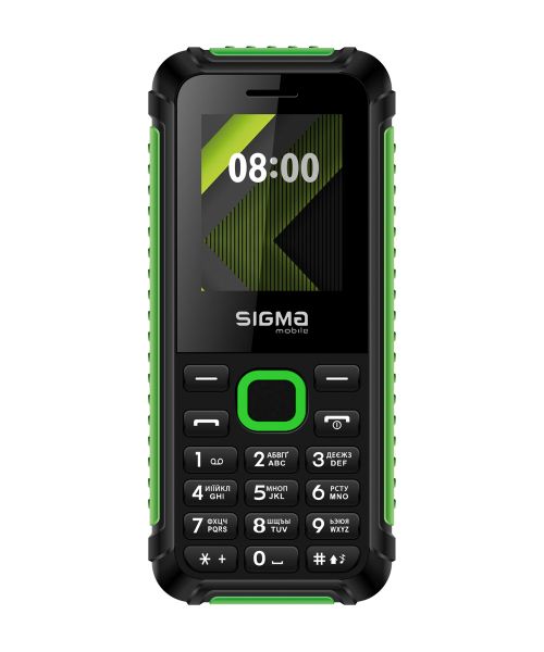   Sigma mobile X-style 18 Track Black/Green -  1