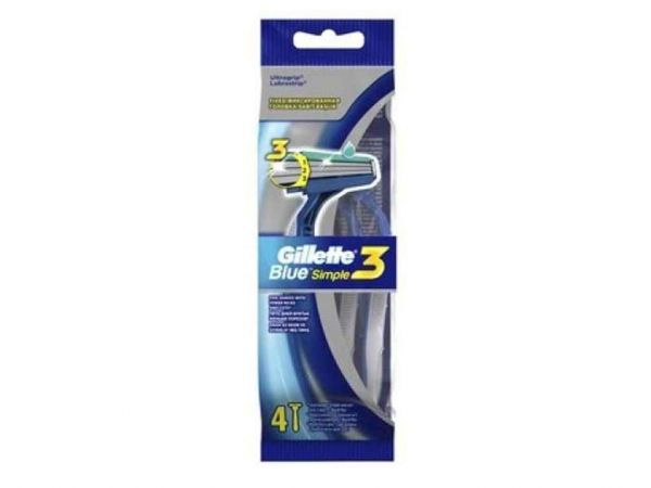   Blue Simple 3(4 ) GILLETTE -  1