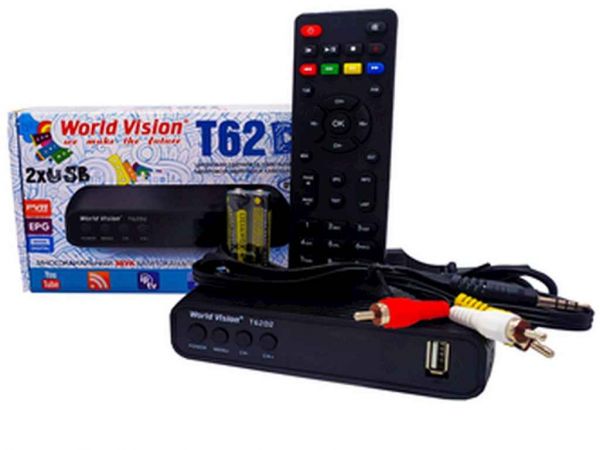    DVB-T2  World Vision T62D2 -  1