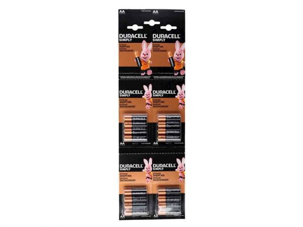  Simply AA  1.5V LR06 4   4X4 . DURACELL -  1