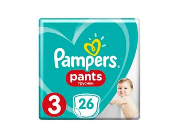 ϳ- 3 Midi (6-11 )  26 PAMPERS -  1