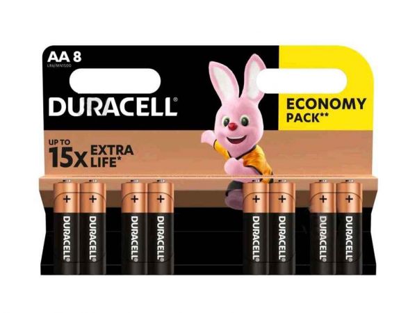  Simply AA  1.5V LR06 2   2X4 . DURACELL -  1