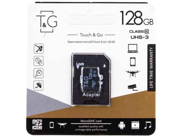   microSDXC (UHS-3) 128GB class 10 TG ( ) TG -  1