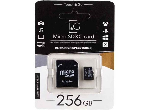   microSDXC (UHS-3) 256GB class 10 TG ( ) TG -  1