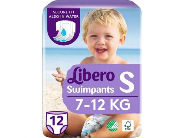 ϳ-   7-12  12  Swimpants Small Libero -  1