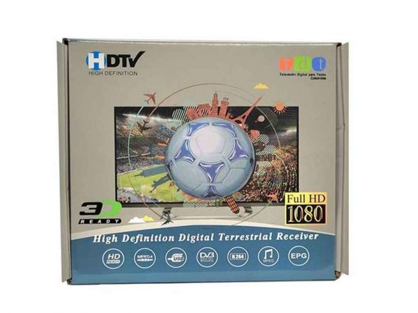 2   HDTV SET TOP BOX DVB T2 SATCOM -  1