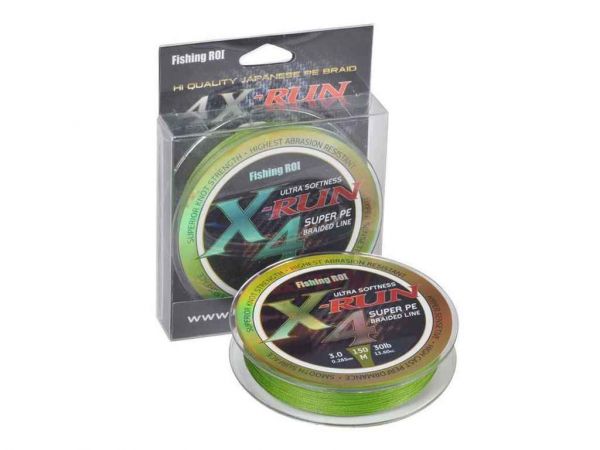  0,205 10 150   Fishing ROI X-Run 4PE (00) 150 0.205mm olive green FISHING ROI -  1