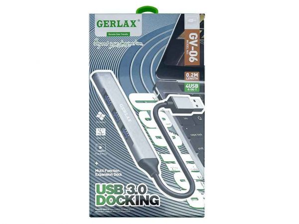 USB  HUB  GV-06 (4  1)  3.0 Gerlax -  1