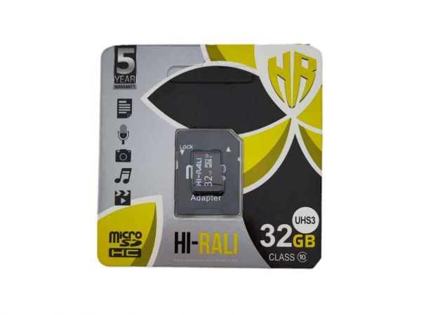  '   32Gb Micro SD (10) (adapter) UHS-II Hi-Rali -  1