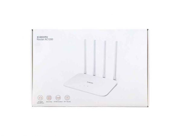 WI-FI  Mi AC1200 Gigabit white Wi-Fi 867Mbit/2xLAN/1xWAN/802.11AC/2.4 /5 /4 . Xiaomi -  1