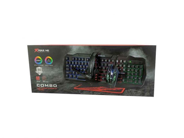  USB   CM-406 4in1 (Eng/Ru)/RGB/104/4 /800-1600DPI  (6) XTRIKE -  1