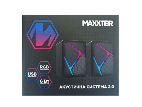   2.0 CSP-U004 RGB  Maxxter -  1