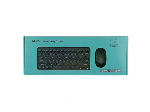    Keyboar 902 (Eng/Ru)/78/4 /USB 2.4GHz/1000-1200DPI  Gerlax -  1