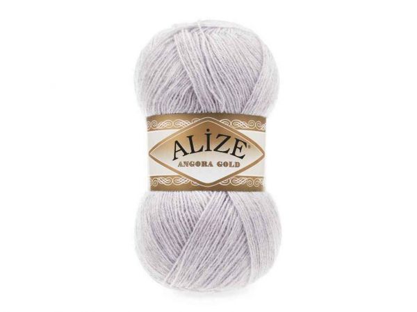  Angora Gold 71 5/ 20%  80%  100 550 ALIZE -  1