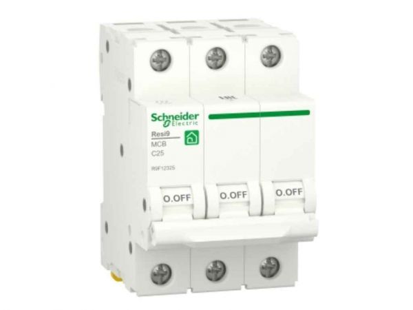   25A C 6kA 3P RESI9 SCHNEIDER -  1