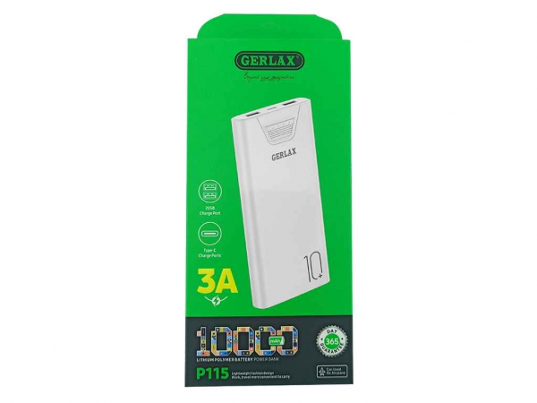 Power Bank 10000mAh P115  Gerlax -  1