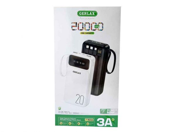 Power Bank 20000mAh P213 17645 Gerlax -  1