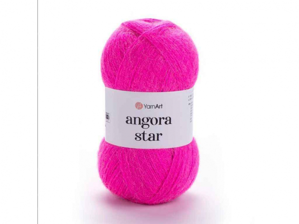  Angora Star - 80%  20%  500 100 5/ 174 YarnArt -  1