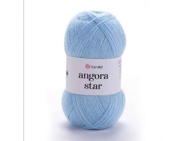  Angora Star - 80%  20%  500 100 5/ 215 YarnArt -  1