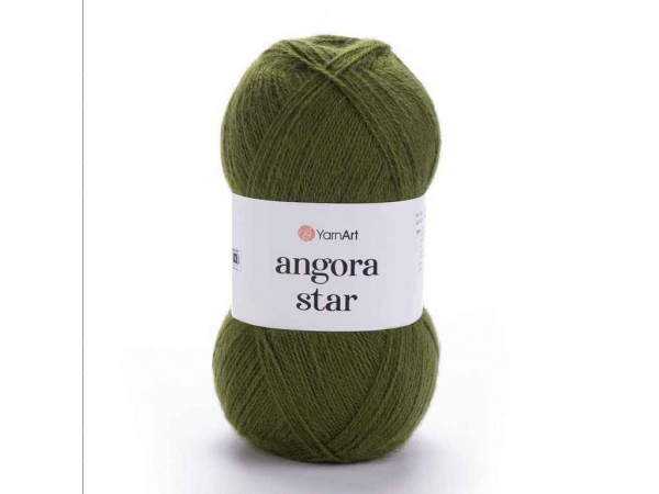  Angora Star  80%  20%  500 100 5/ 530 YarnArt -  1