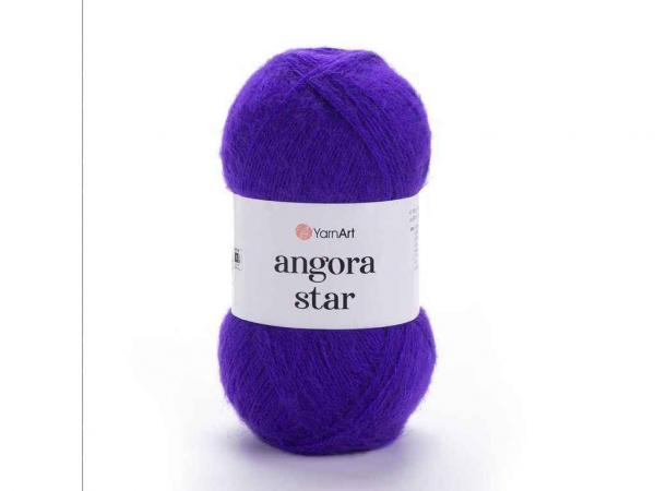  Angora Star - 80%  20%  500 100 5/ 556 YarnArt -  1