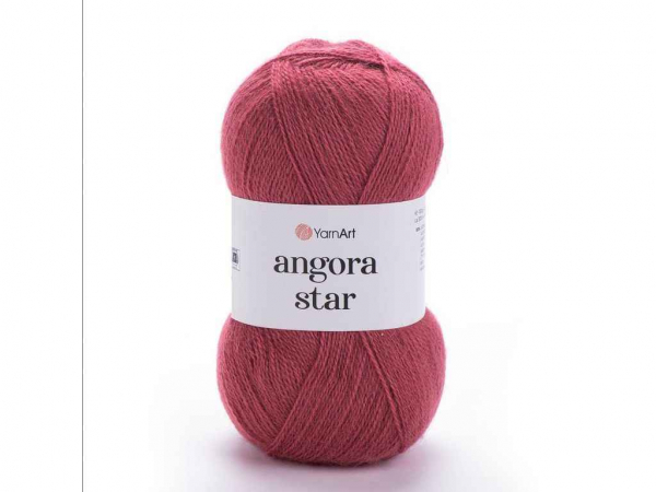  Angora Star  80%  20%  500 100 5/ 570 YarnArt -  1