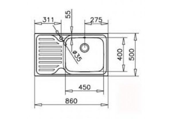   Teka - CLASSIC MAX 1B 1D LHD  11119201 -  2