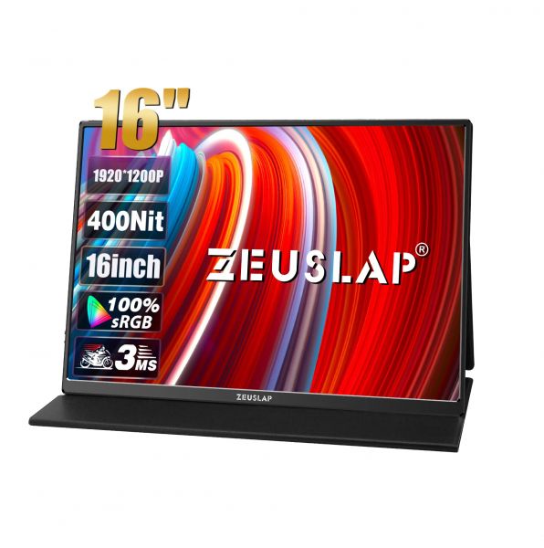   Zeuslap P16 black 16" 1920x1200 -  1