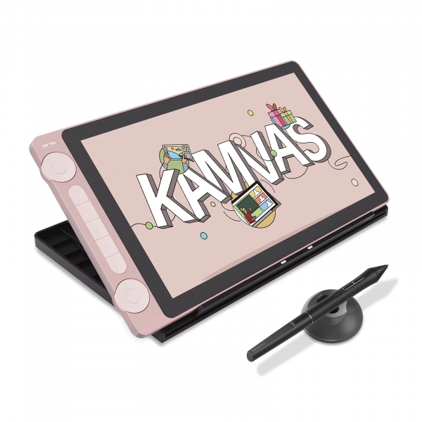   Huion Kamvas 13 (Gen 3) pink, 13.3", 5080 LPI, 16384 levels, 1920x1080 -  1