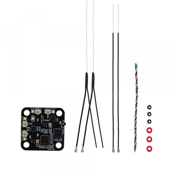  RadioMaster DBR4 Dual Band Xross Gemini ELRS 2.4G+900MHz RX -  1