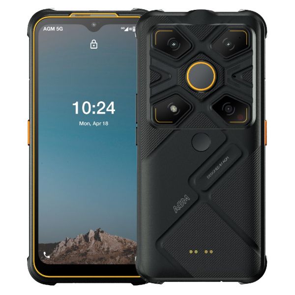  AGM Glory G1S 8/128Gb black-orange Night Vision  -  1