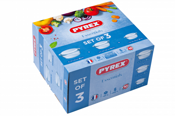   PYREX ESSENTIALS, 3  (912S637) -  1