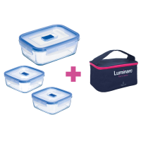   LUMINARC PURE BOX ACTIVE //380*2  +820  +Bag (P8002) -  1