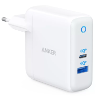    Anker PowerPort PD+ 2 20W 1xPD & 15W 1xUSB (White) (A2636G21) -  1