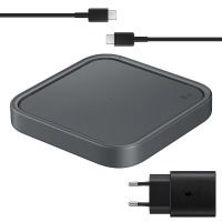    Samsung 15W Wireless Charger Pad+TA Black (EP-P2400TBRGRU) -  1