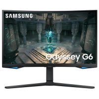 i Samsung 27" Odyssey G6 LS27BG650E (LS27BG650EIXUA) VA Black Curved 240Hz -  1