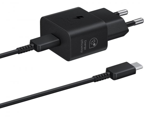    Samsung 25W Travel Adapter + Type-C cable Black (EP-T2510XBEGEU) -  1