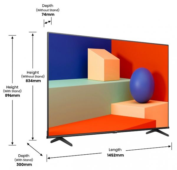 LED- Hisense 65A6K  (20011802) -  7