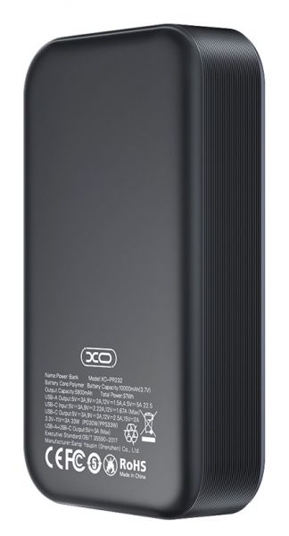  XO PR232 10000 mAh (PR232_Black) -  2