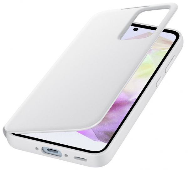  Samsung A35 Smart View Wallet Case EF-ZA356CWEGWW White -  2