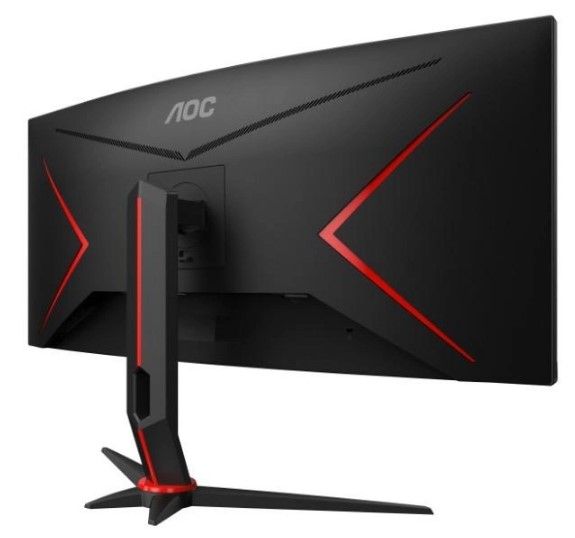  34" AOC CU34G2XP/BK Black/Red -  3