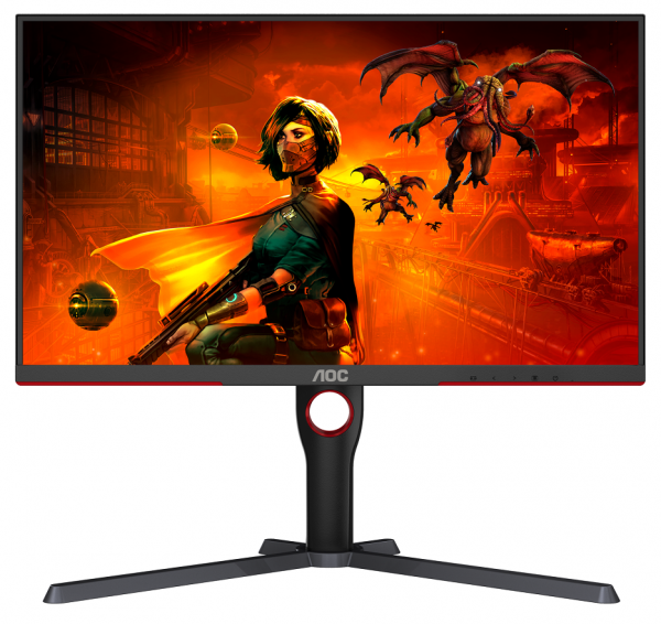  27" AOC U27G3X/BK Black/Red -  1