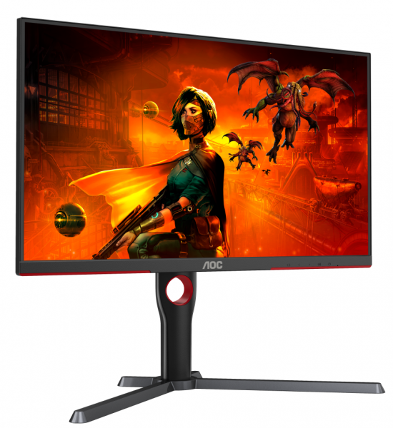  27" AOC U27G3X/BK Black/Red -  5