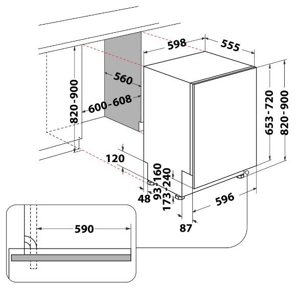   Whirlpool W8I HT58 T (869991657050) -  10