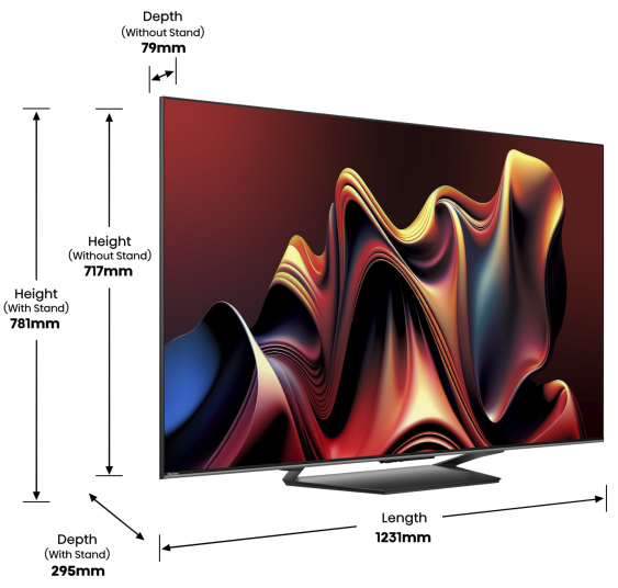 LED- Hisense 55U7NQ  (20013117) -  4