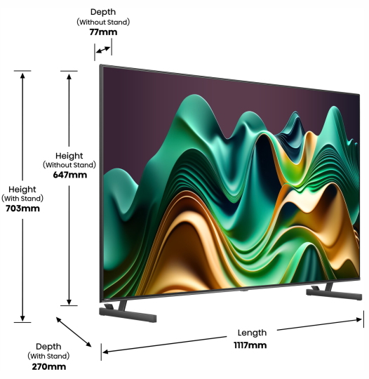 LED- Hisense 55U6NQ  (20013180) -  8