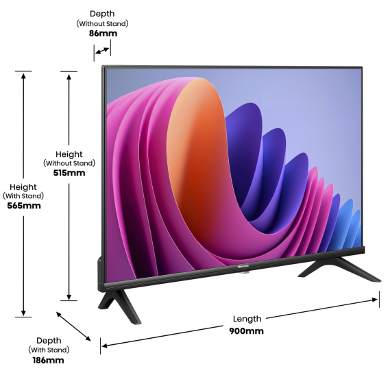 LED- Hisense 40A4N  (20013386) -  5