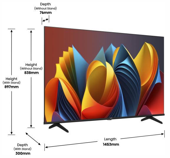 LED- Hisense 65E7NQ  (20013279) -  6