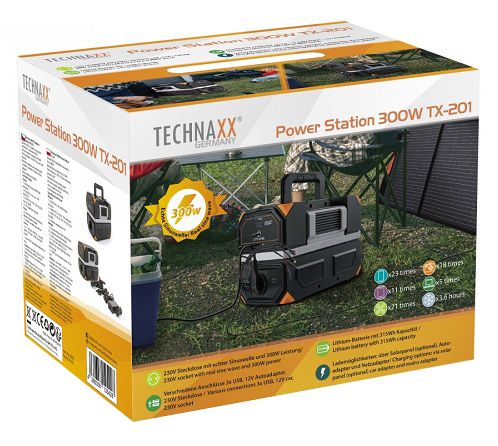    Technaxx 300W Powerstation TX-201 -  6