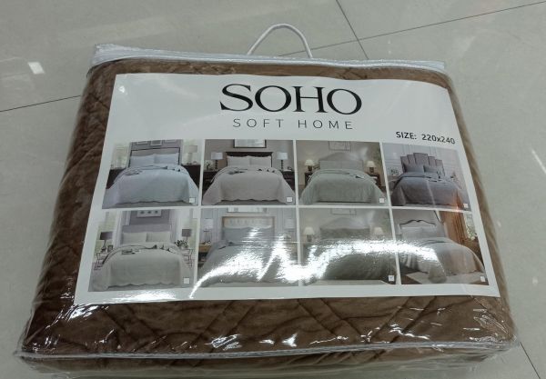  Soho 220x240  VELVET Vip Romb Latte  (A120124) -  2